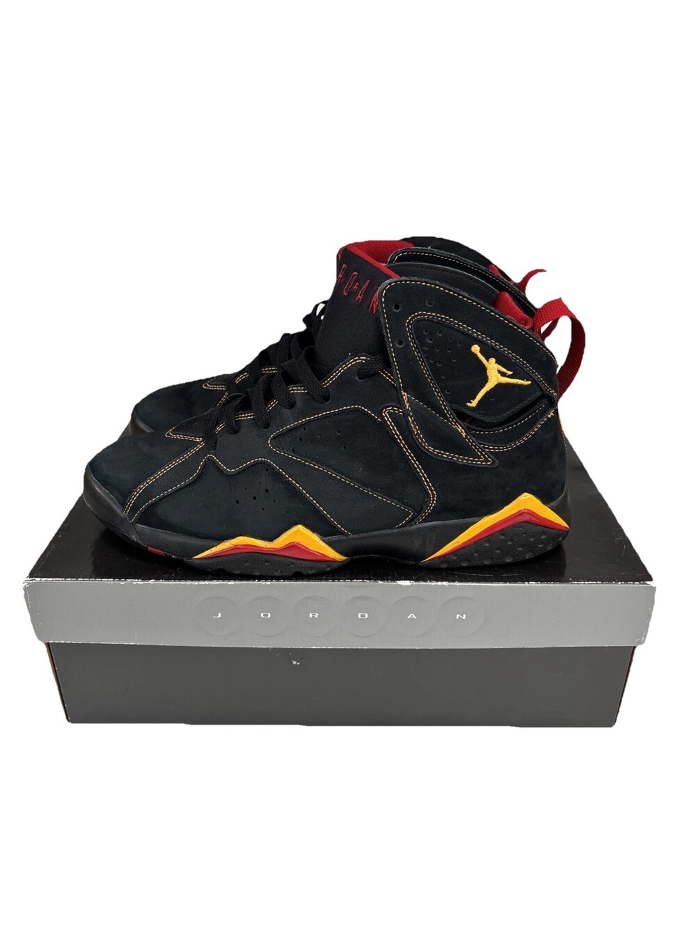 Nike Air Jordan VII 7 Retro 2006 Mens Size 10.5 Citrus Orange Black 304775-081